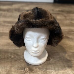 Vintage Y2K Ben Berger Luxury Collection Fur Hat EUC